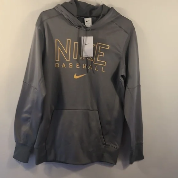 Nike Therma Fit Gray Hoodie Size Medium New with tags - Picture 11 of 11